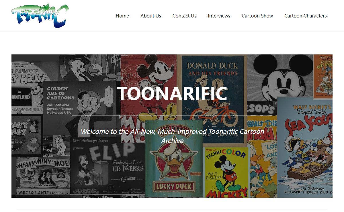 Toonarific Cartoon Archive - The Largest Animation Reference