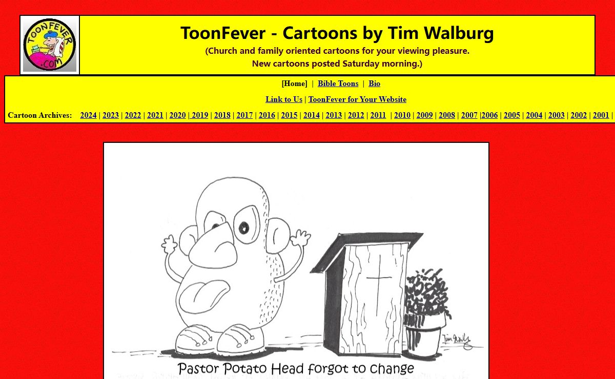Church and Family Cartoons by Tim Walburg