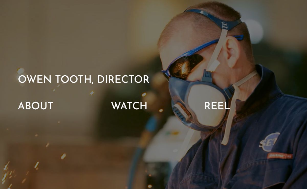 Owen Tooth / Toothpix: disabled director, in film and TV