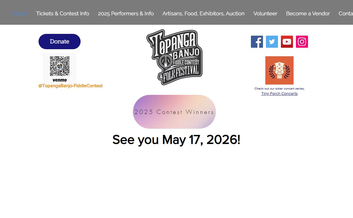 Topanga Banjo Fiddle Contest and Folk Festival