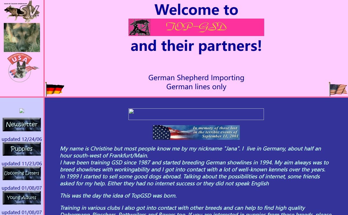 TopGSD - German Shepherd Importing and Training