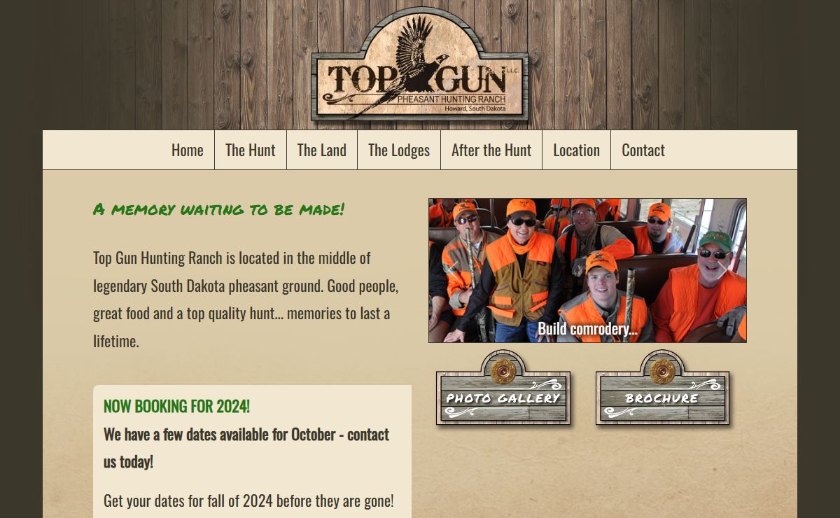 Top Gun Pheasant Hunting Lodge - South Dakota