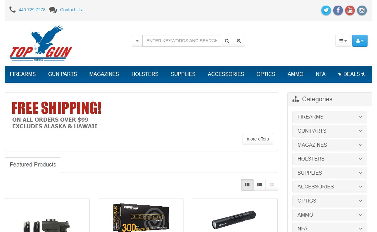 Guns For Sale | Gun Parts | Gun Magazines | Ammo