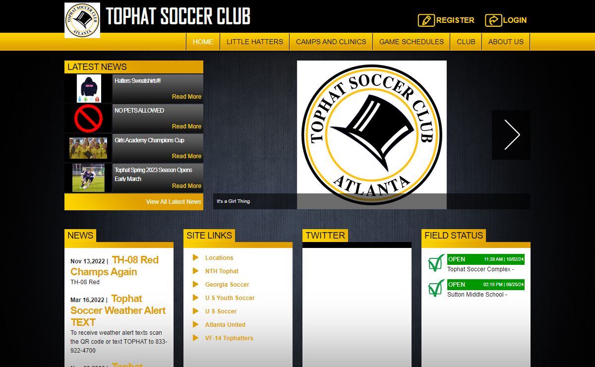 Tophat Soccer Club > Home