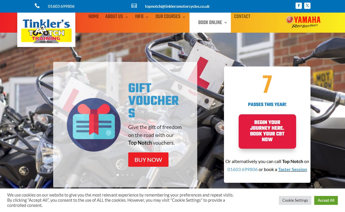 Top Notch Training | Motorcycle Training Courses Norfolk