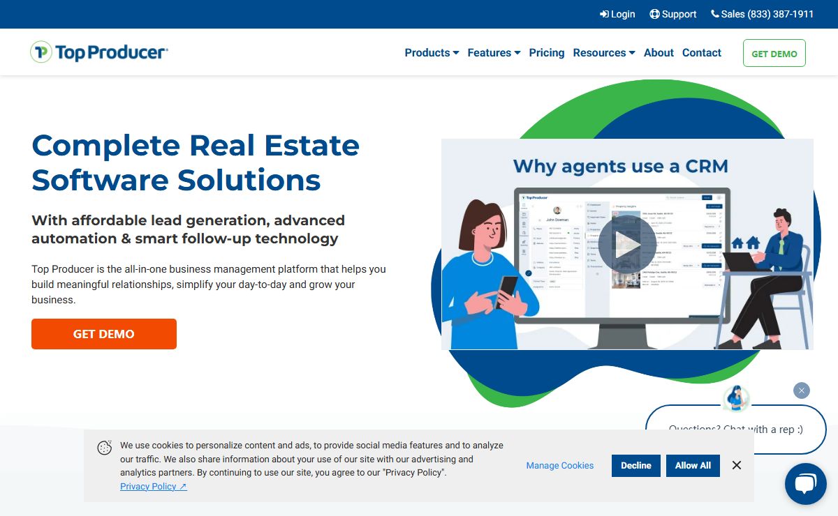 All-in-One Real Estate Software Solutions - Top Producer®