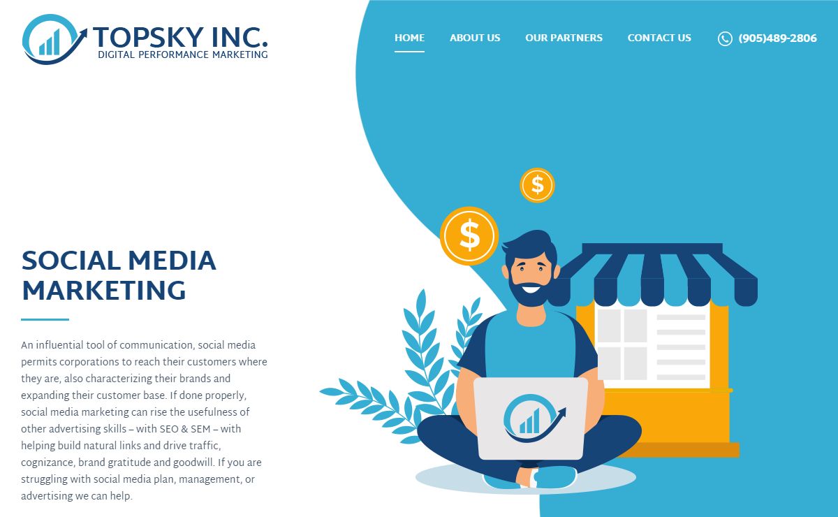 TOPSKY INC - Digital Marketing Agency