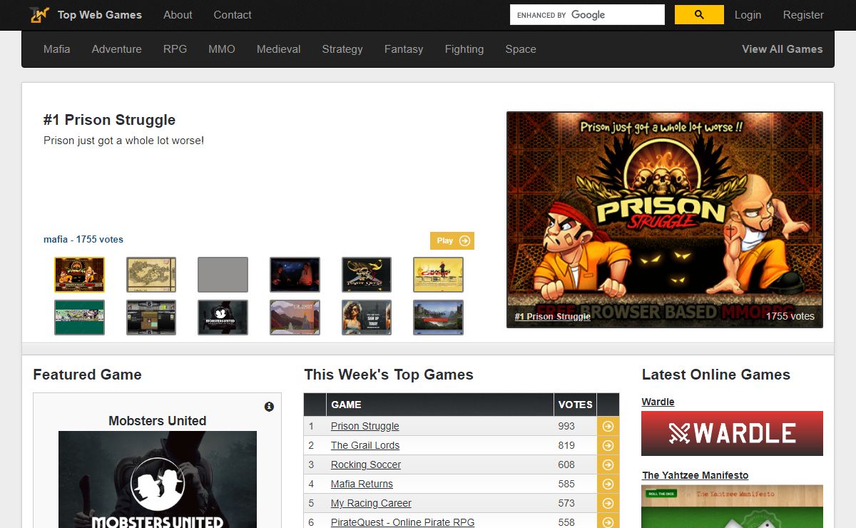 Top Web Games - Best Free Online Game Directory