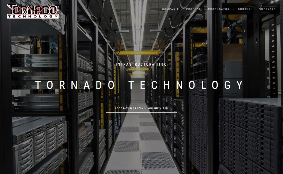 Tornado | Retele Voce&Date - Securitate IT - Supraveghere
