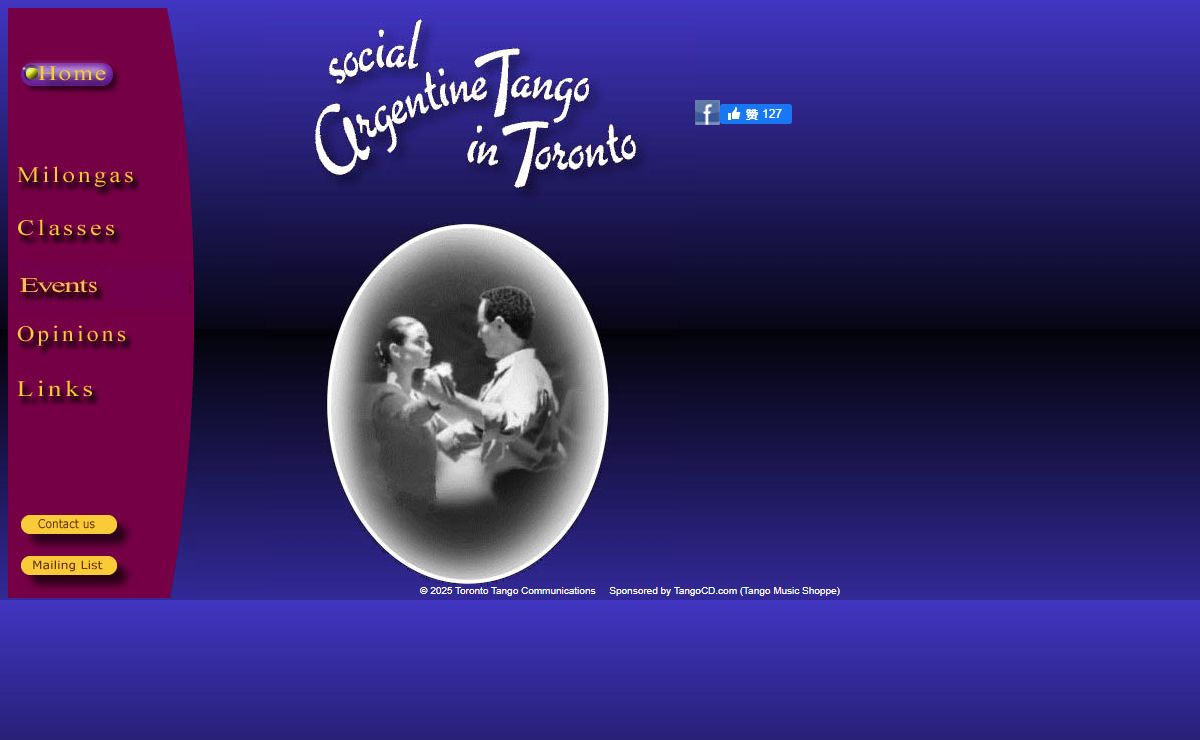Argentine Tango in Toronto - tango dancing and milongas