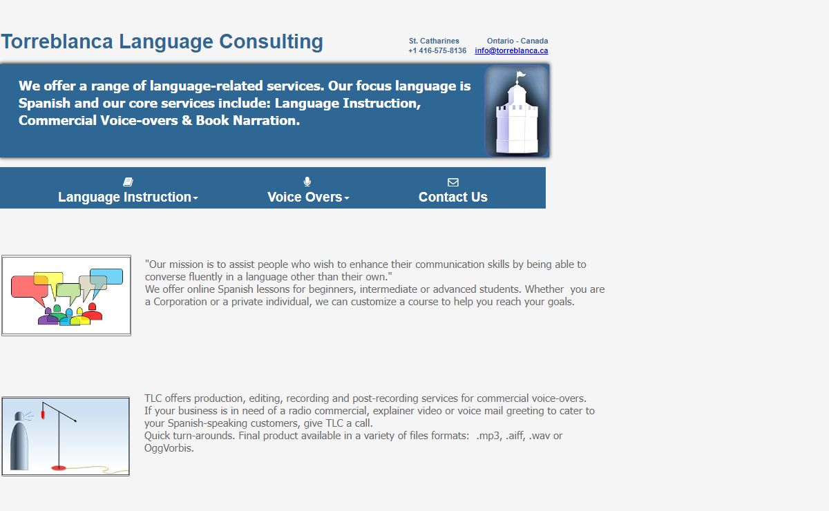 Language lessons by Torreblanca Language Consulting