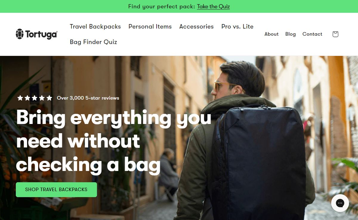 Tortuga Travel Backpacks | Award-Winning Carry Ons and Personal Items