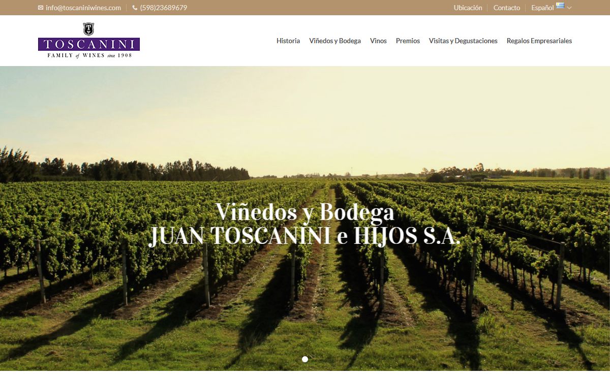 Toscanini Wines – Viñedos y Bodegas