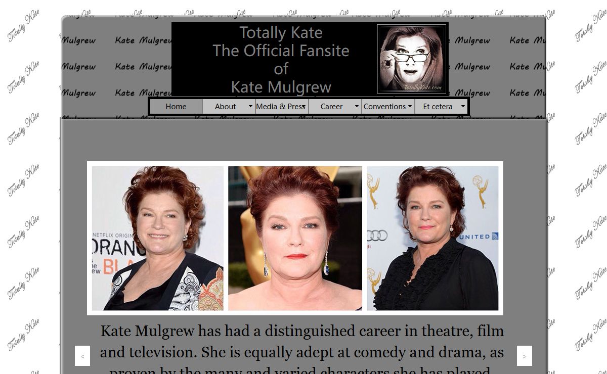 Home| Totally Kate-The Official Website of Kate Mulgrew