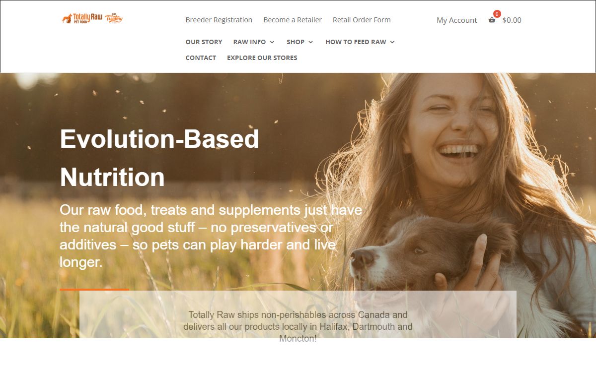Home - Totally Raw Pet Food
