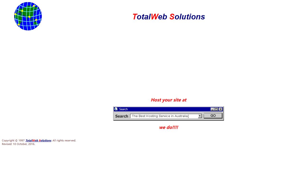 TotalWeb Home Page