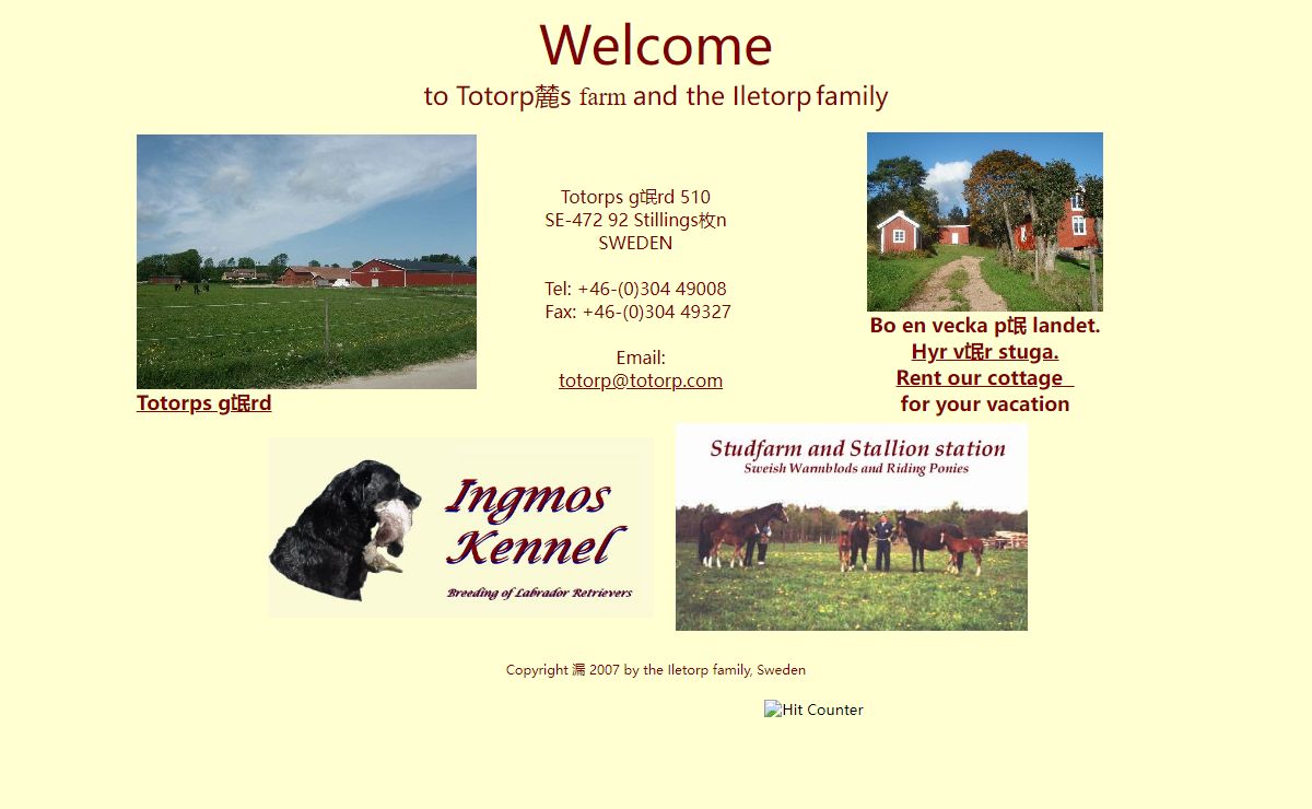 Iletorp麓s Home Page