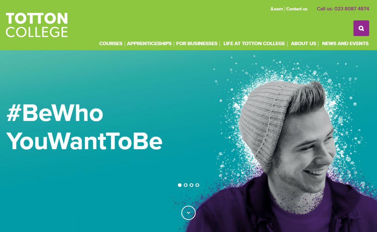 Totton College | Vocational courses and apprenticeships