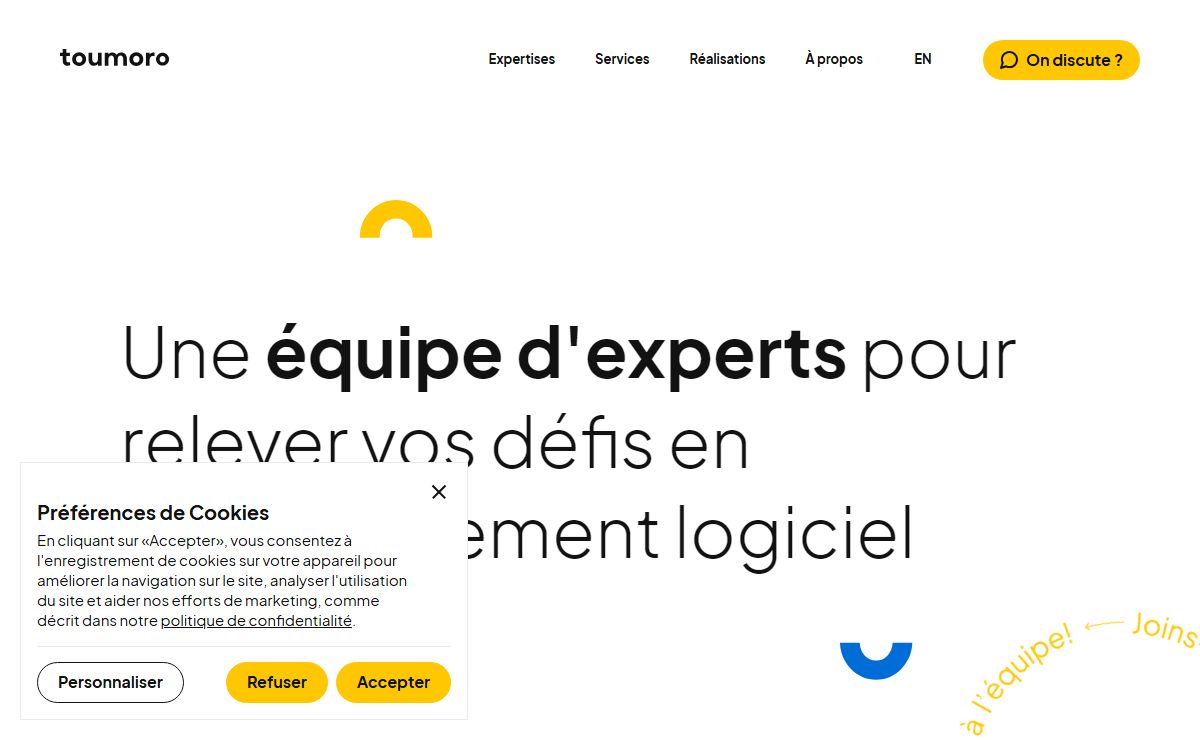 Toumoro | Développeurs de logiciels durables