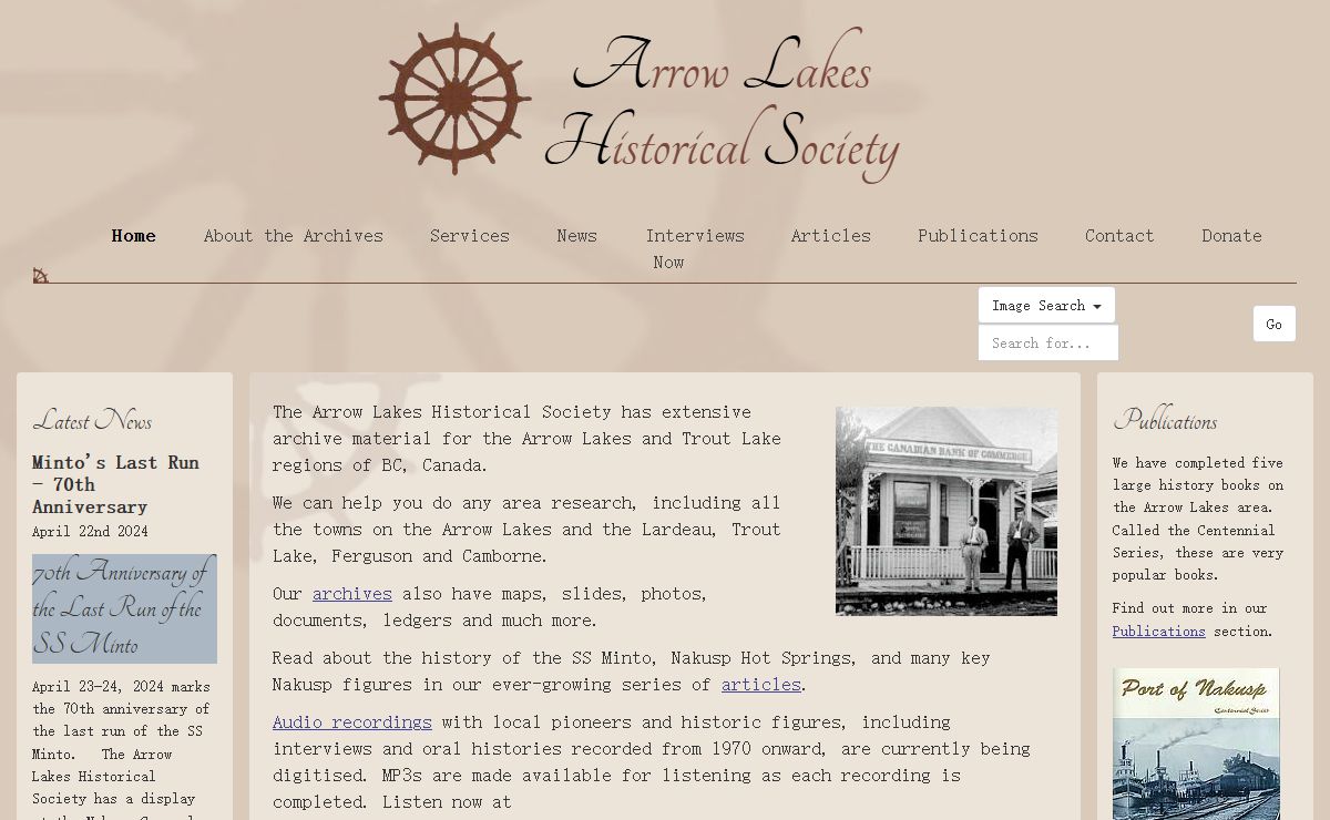 Arrow Lakes Historical Society