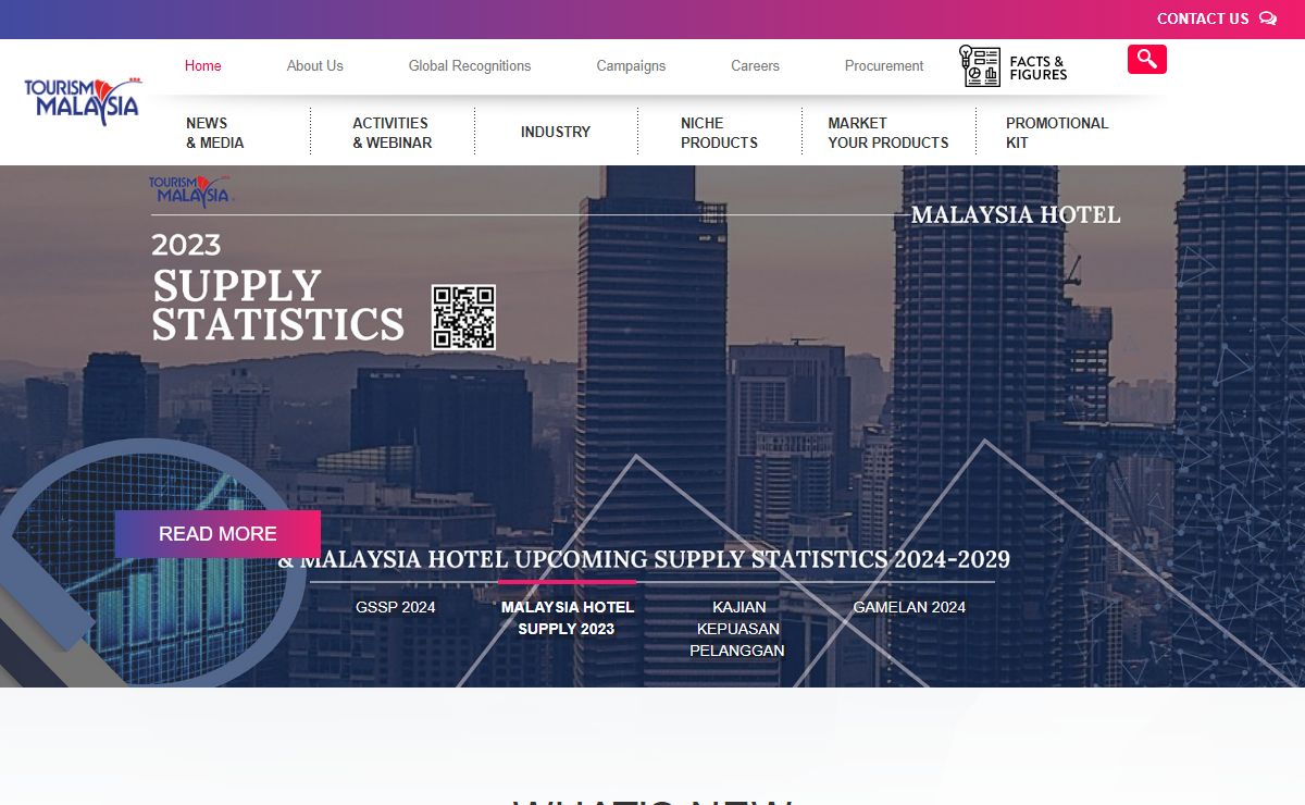 Tourism Malaysia Corporate Site