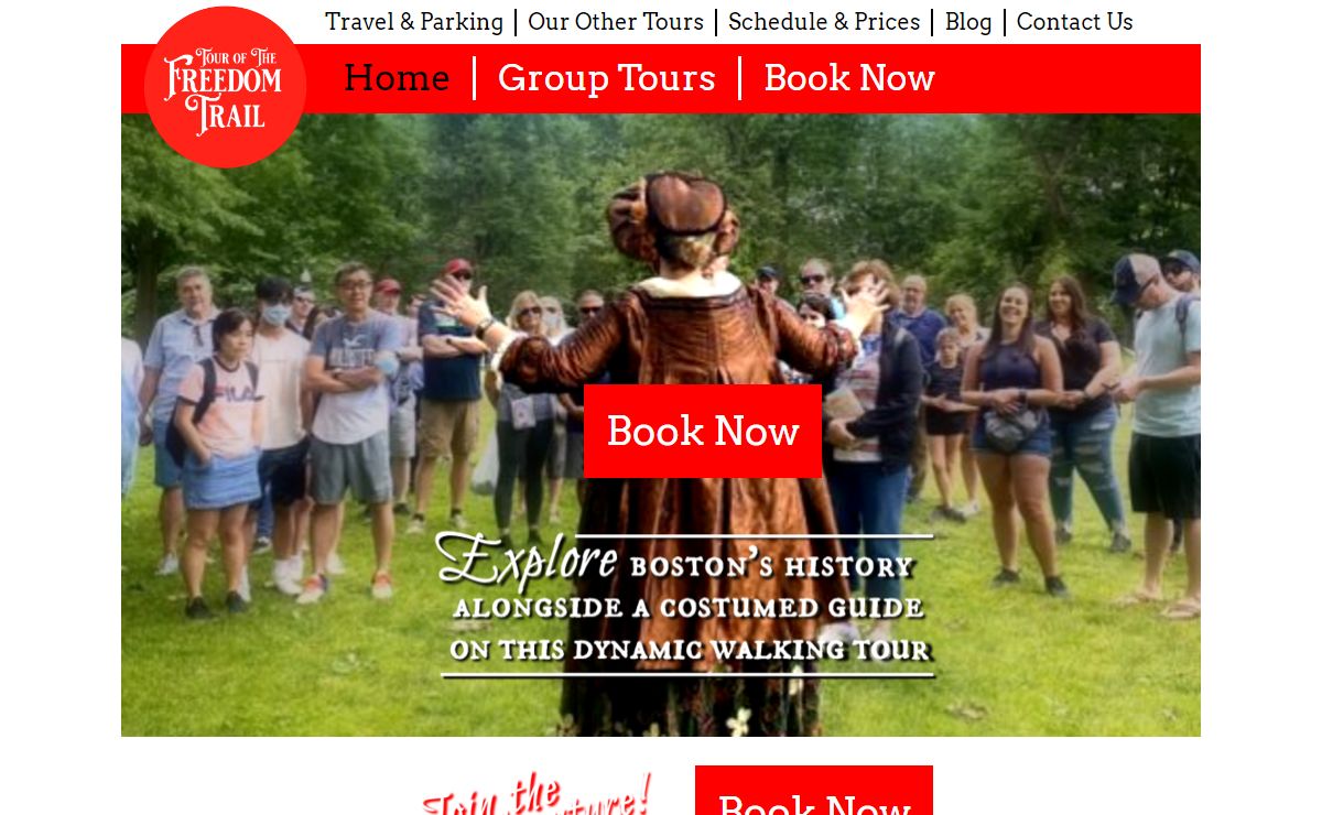 Tour of the Freedom Trail " Boston's Best Tour "