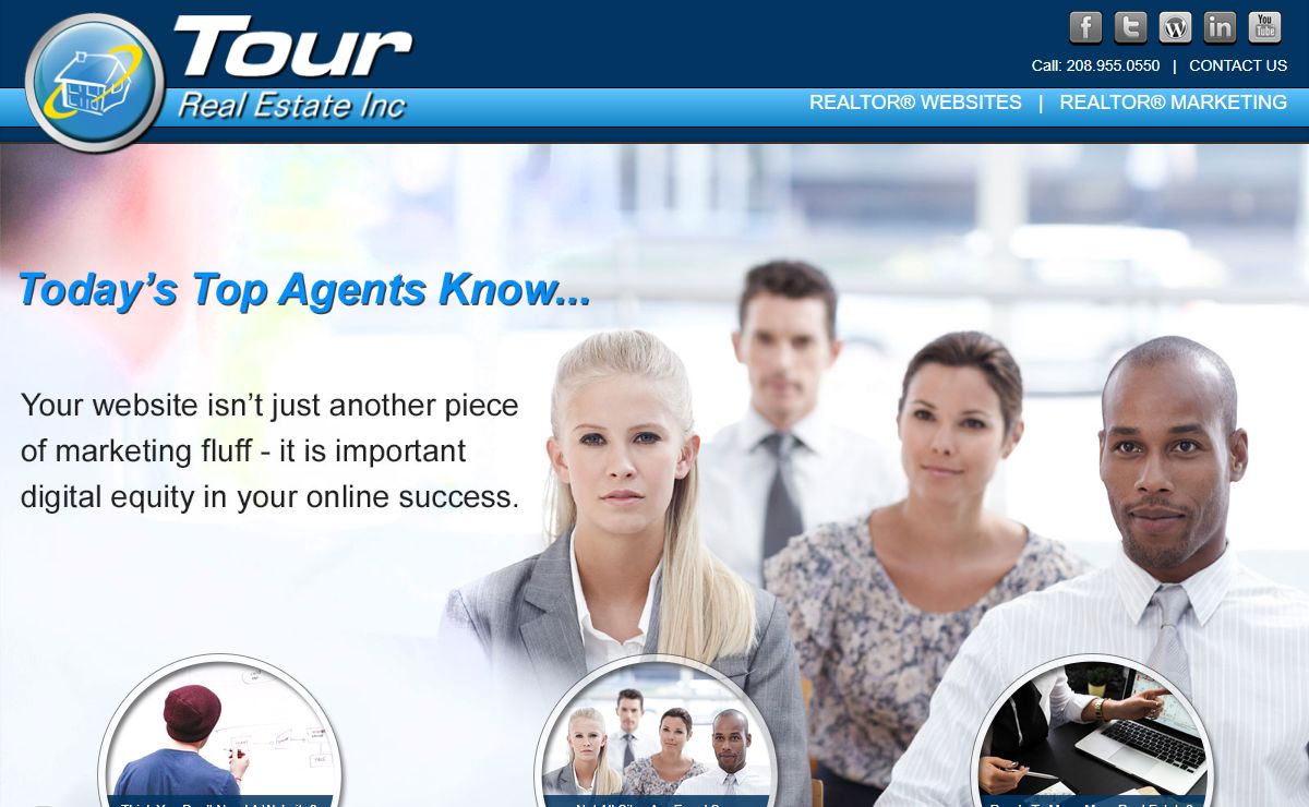 Websites for REALTORS from Tour Real Estate Inc