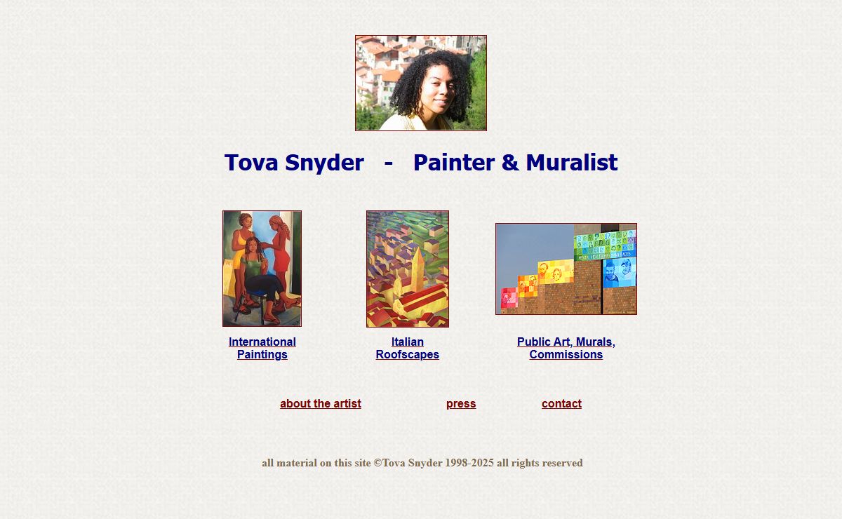 Tova Snyder - International painter and muralist