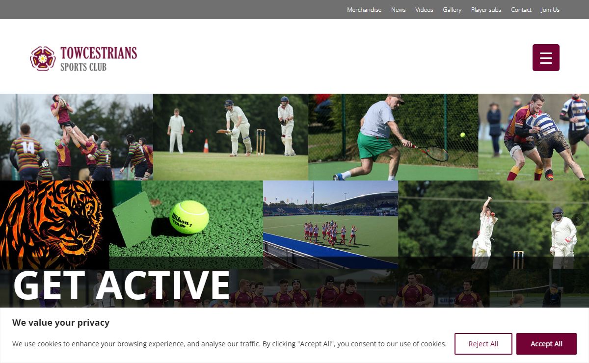 Towcestrians Sports Club - rugby, cricket, tennis, ladies’ hockey, netball, and softball