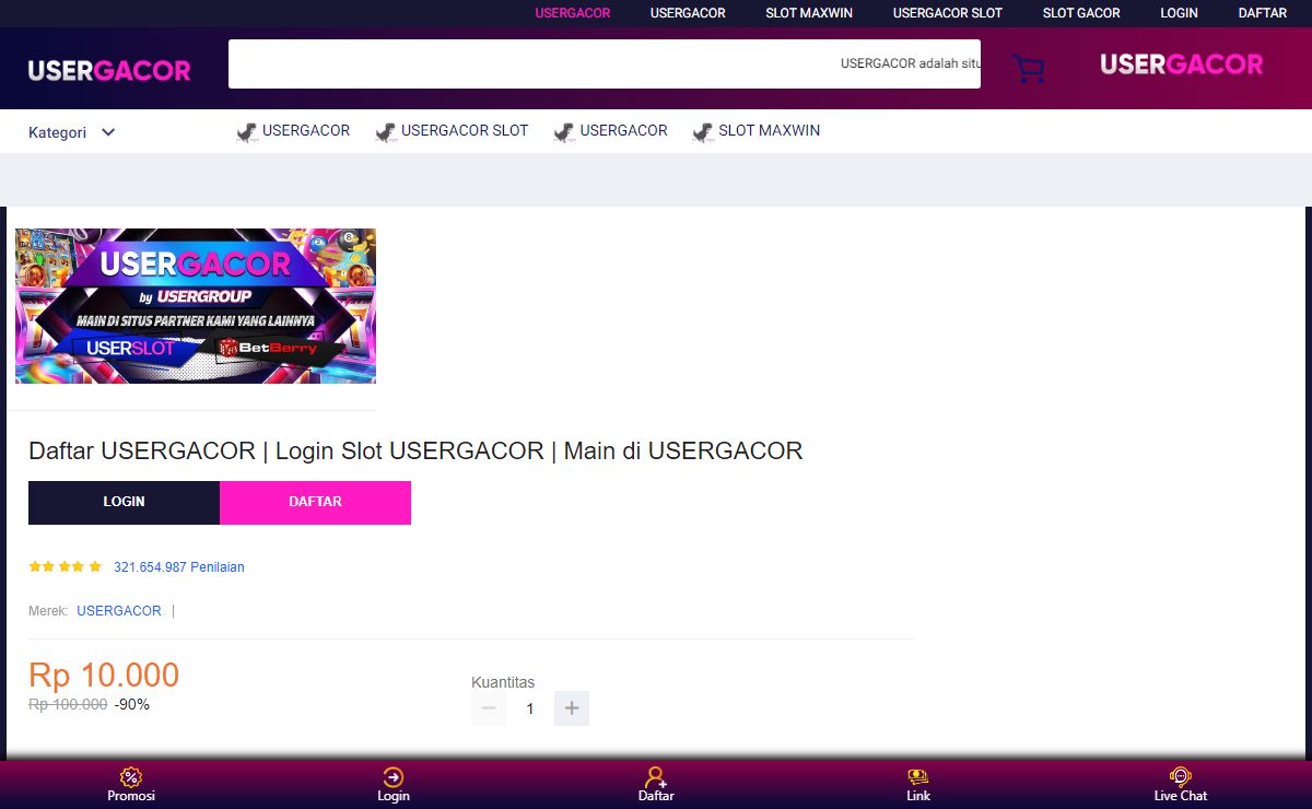Daftar USERGACOR | Login Slot USERGACOR | Main di USERGACOR