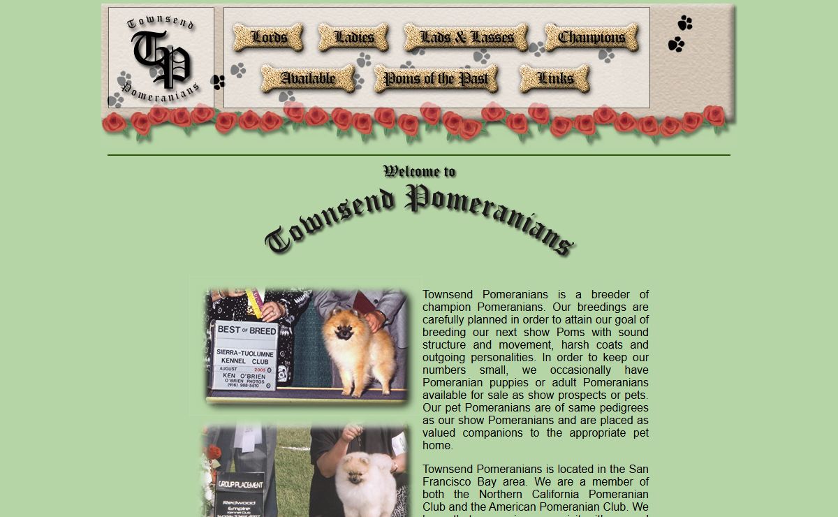 Townsend Pomeranians
