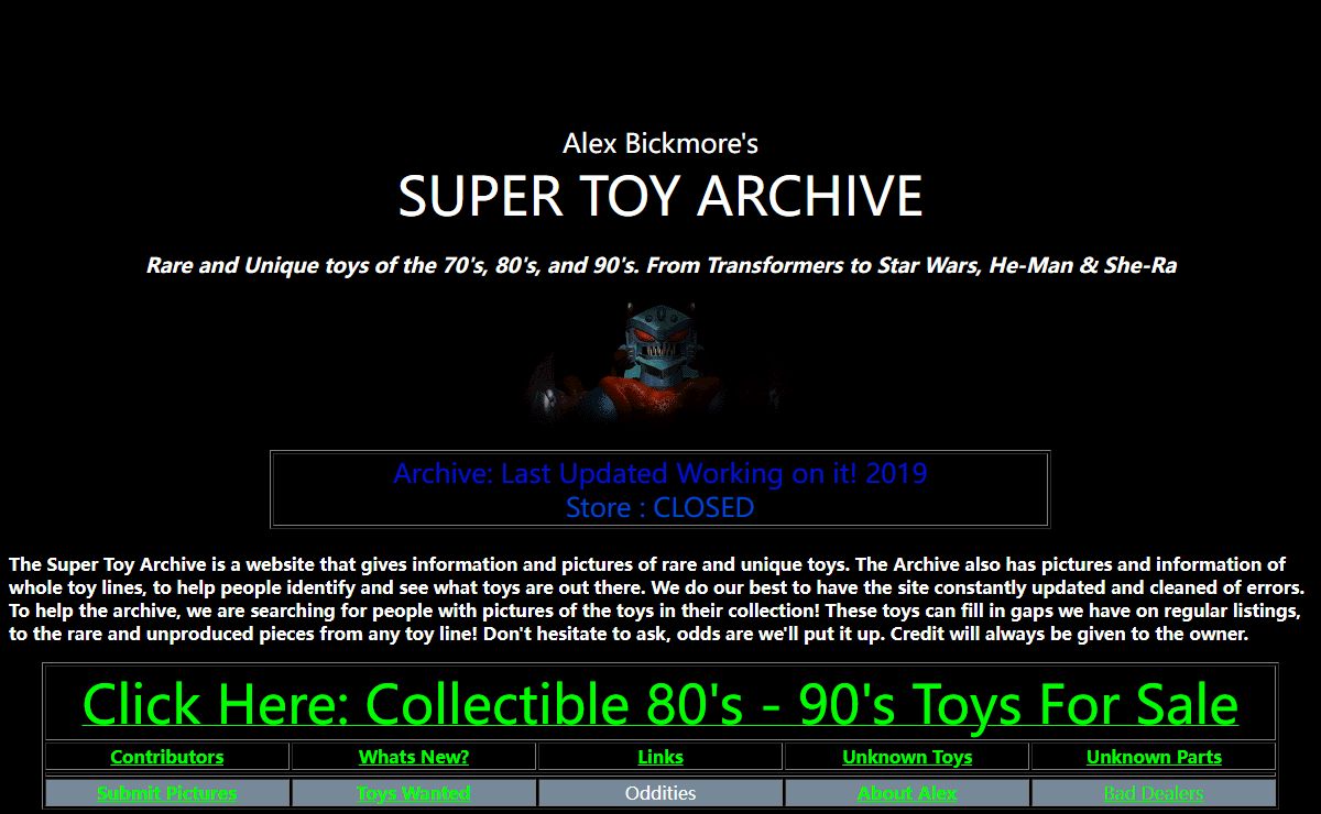SUPER TOY ARCHIVE