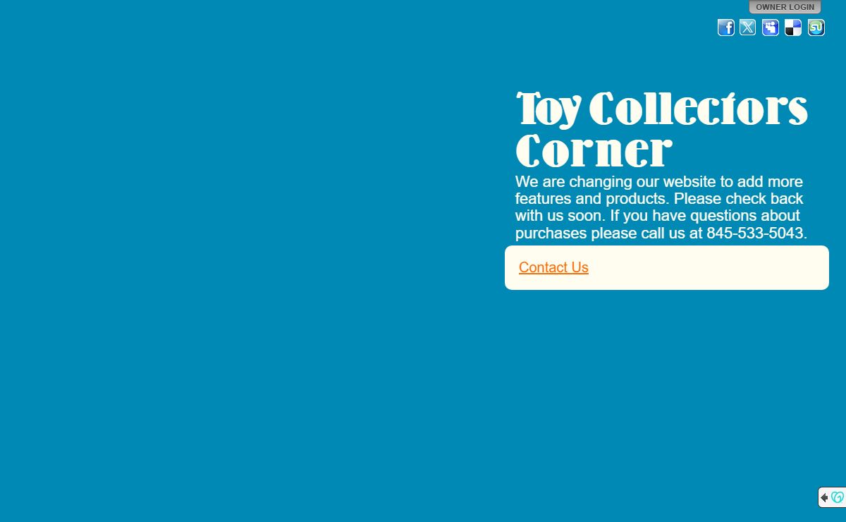 Toy Collectors Corner