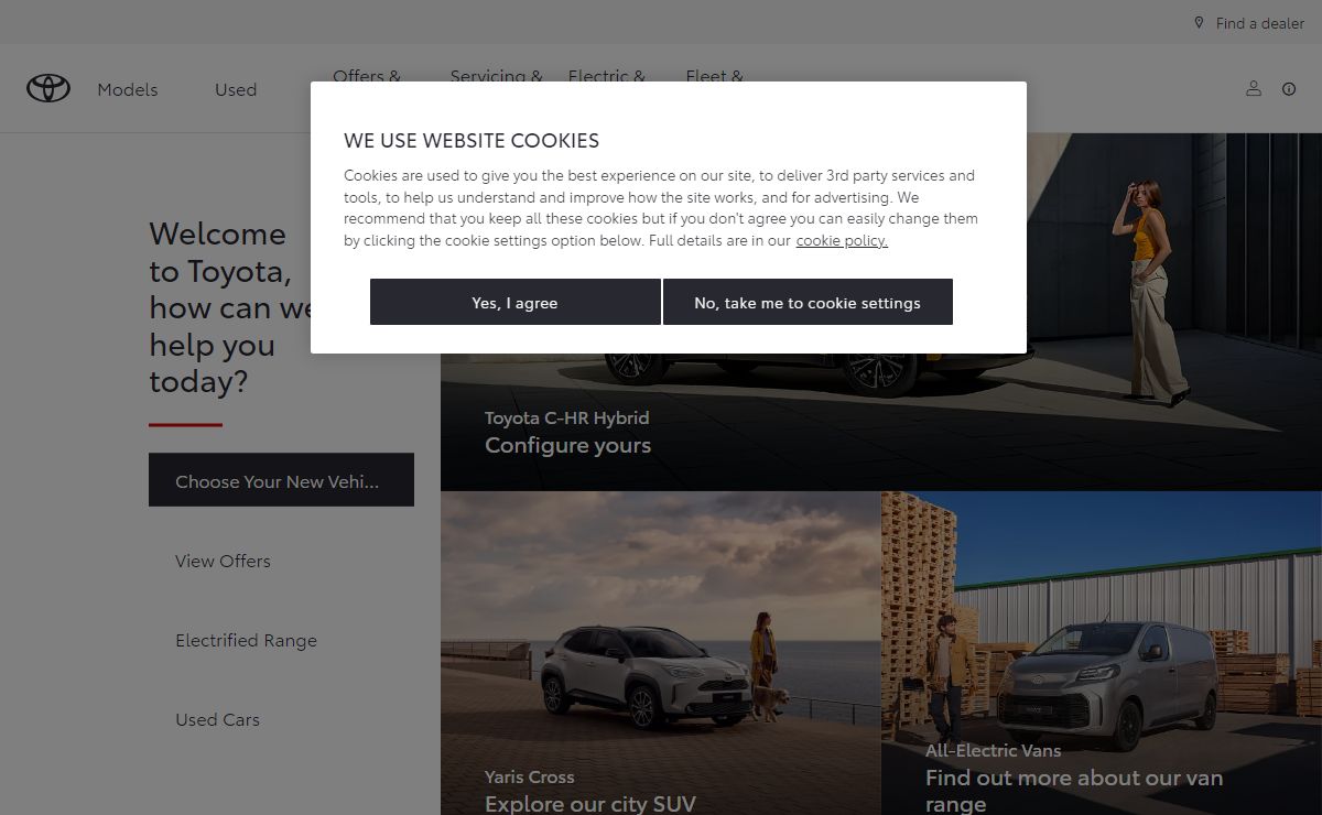 Official Toyota Website | New and Used Cars | Toyota UK