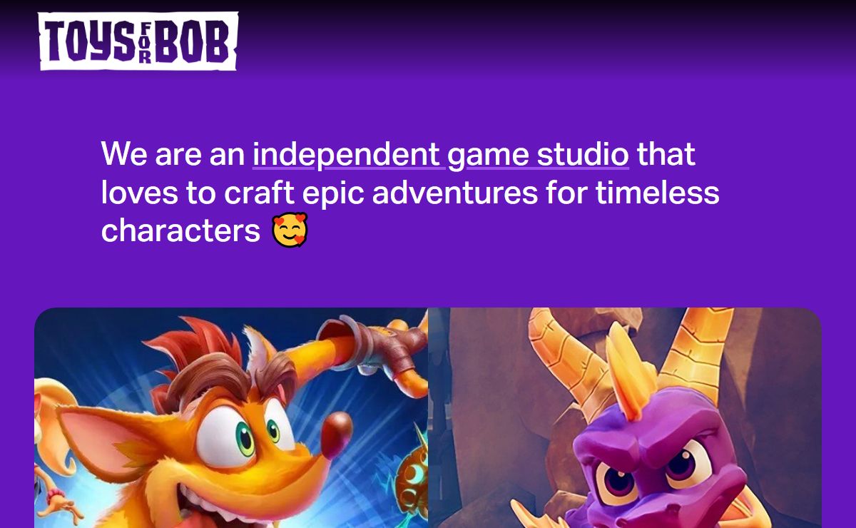 Toys for Bob