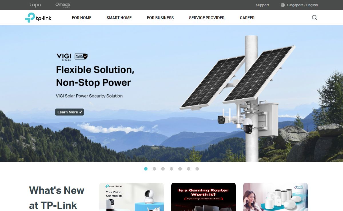 TP-Link Singapore - WiFi Networking Equipment for Home & Business