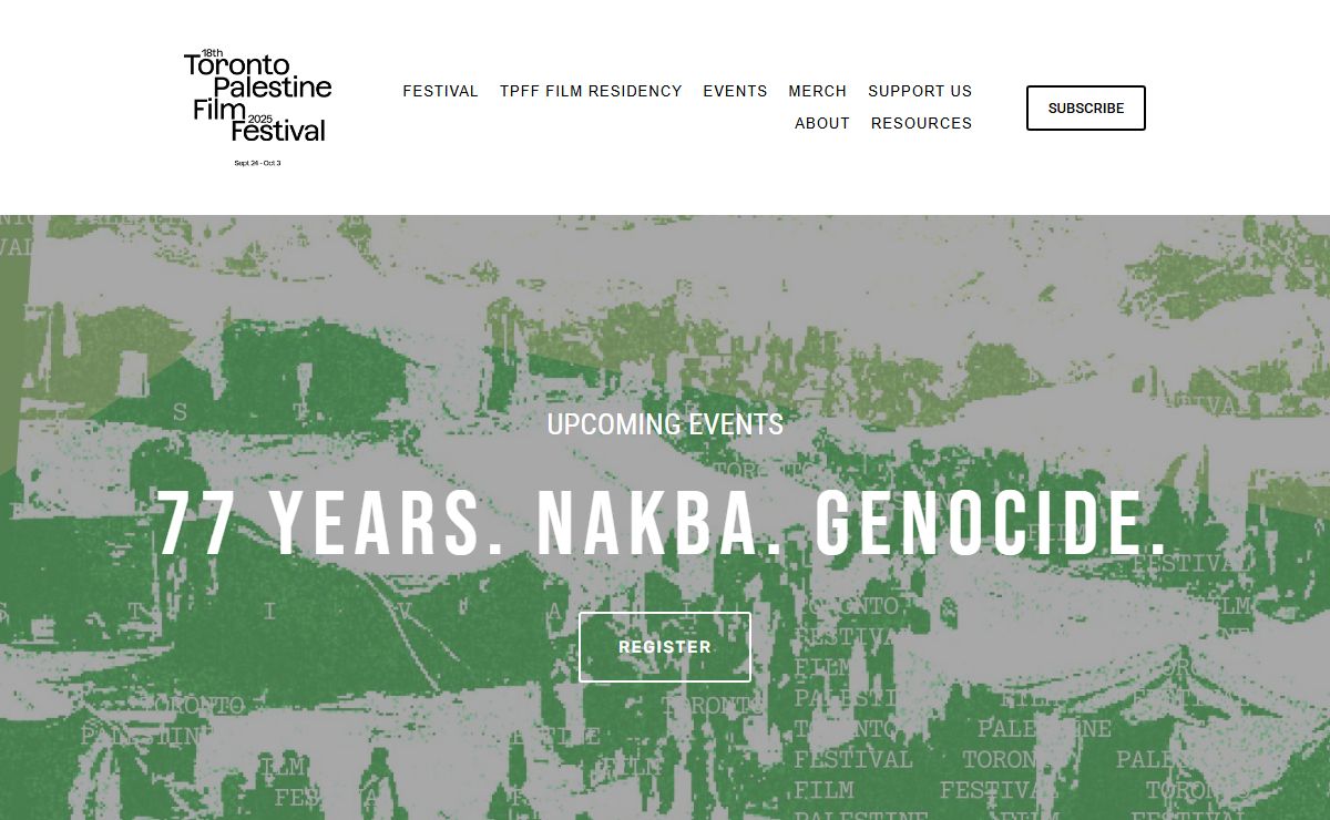 Toronto Palestine Film Festival
