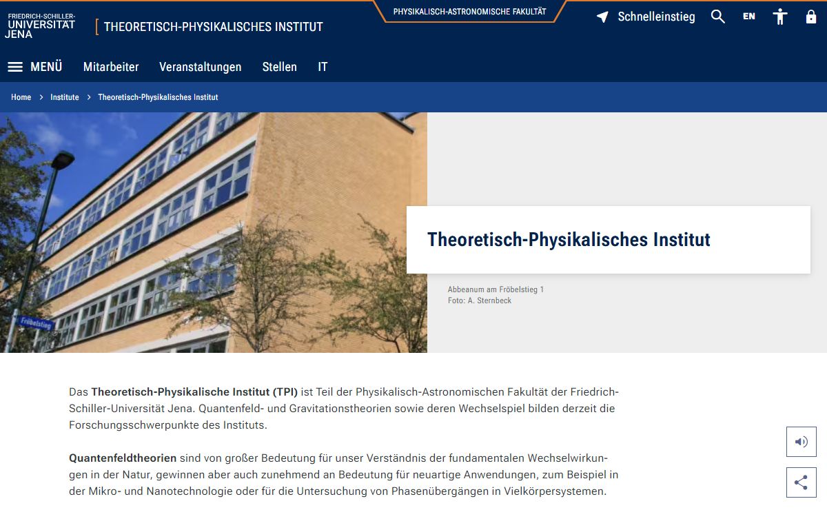 Theoretisch-Physikalisches Institut