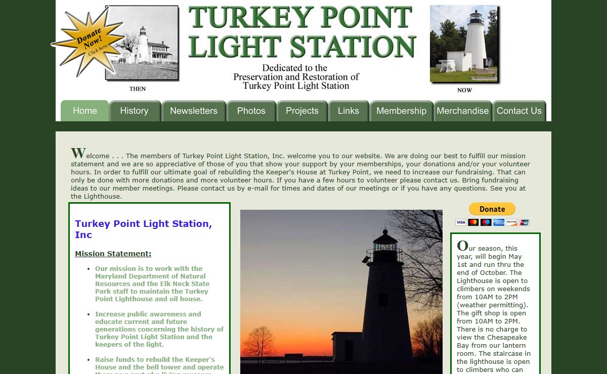 Turkey Point Light Station