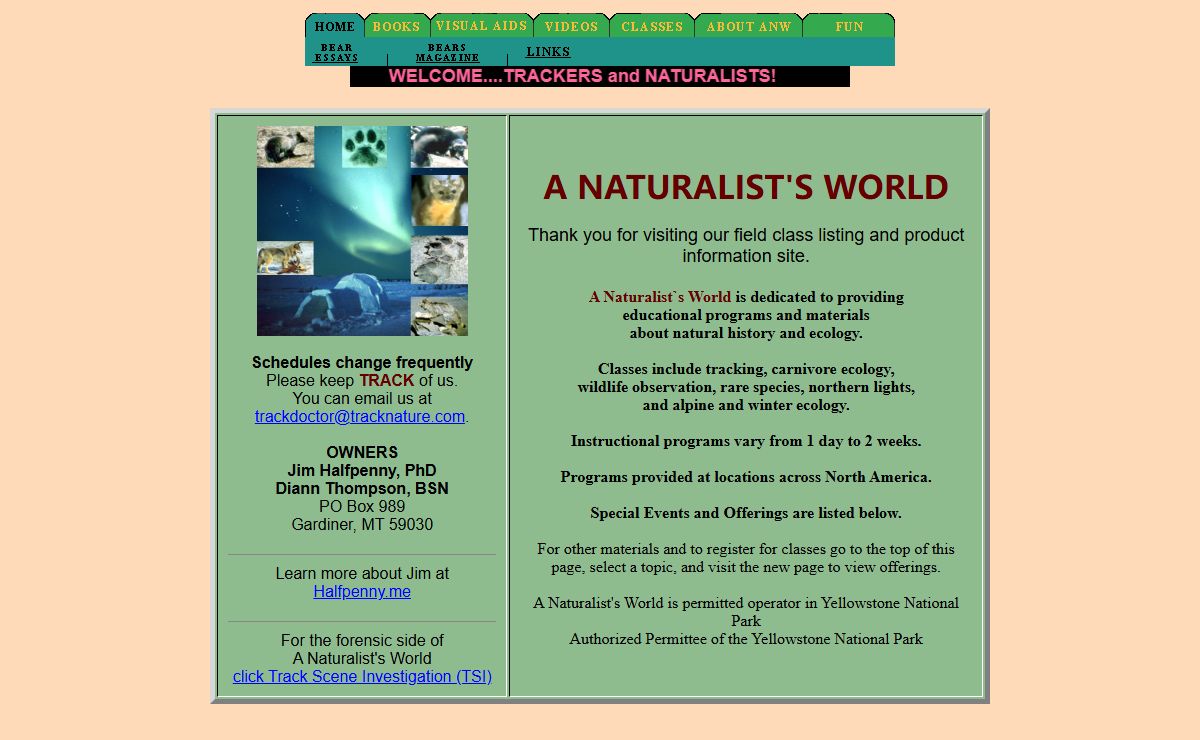 A Naturalist's World