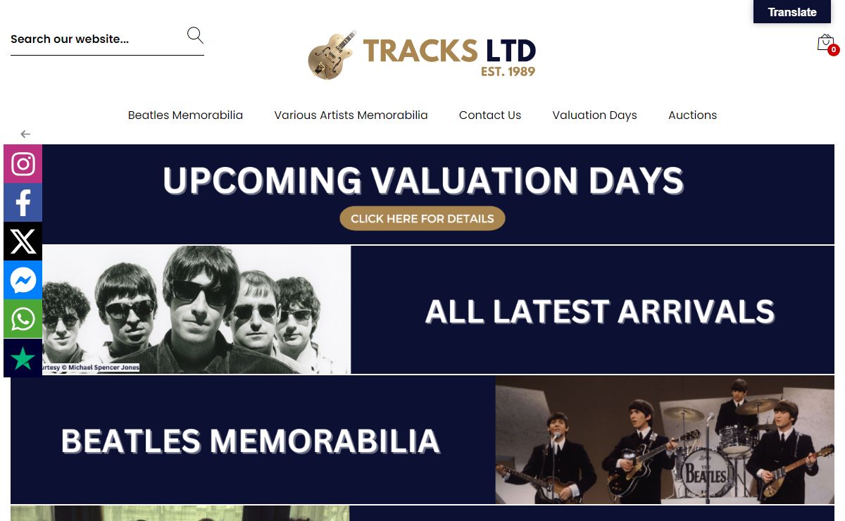 Beatles And Rock & Roll Memorabilia | Buy Beatles Autographs