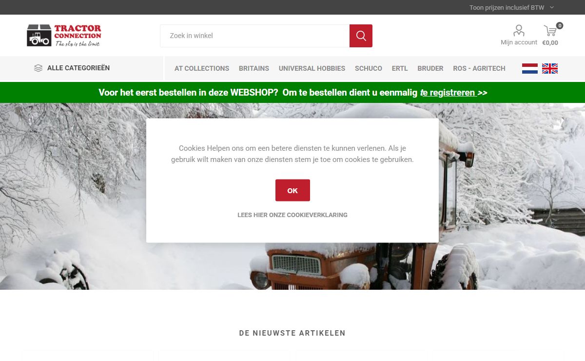Tractor Connection | Specialist in miniaturen & schaalmodellen | Tractor Connection | Specialist in miniaturen & schaalmodellen