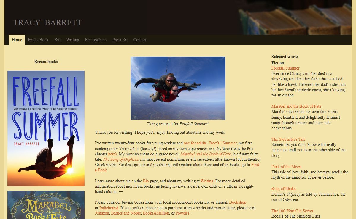 Tracy Barrett -