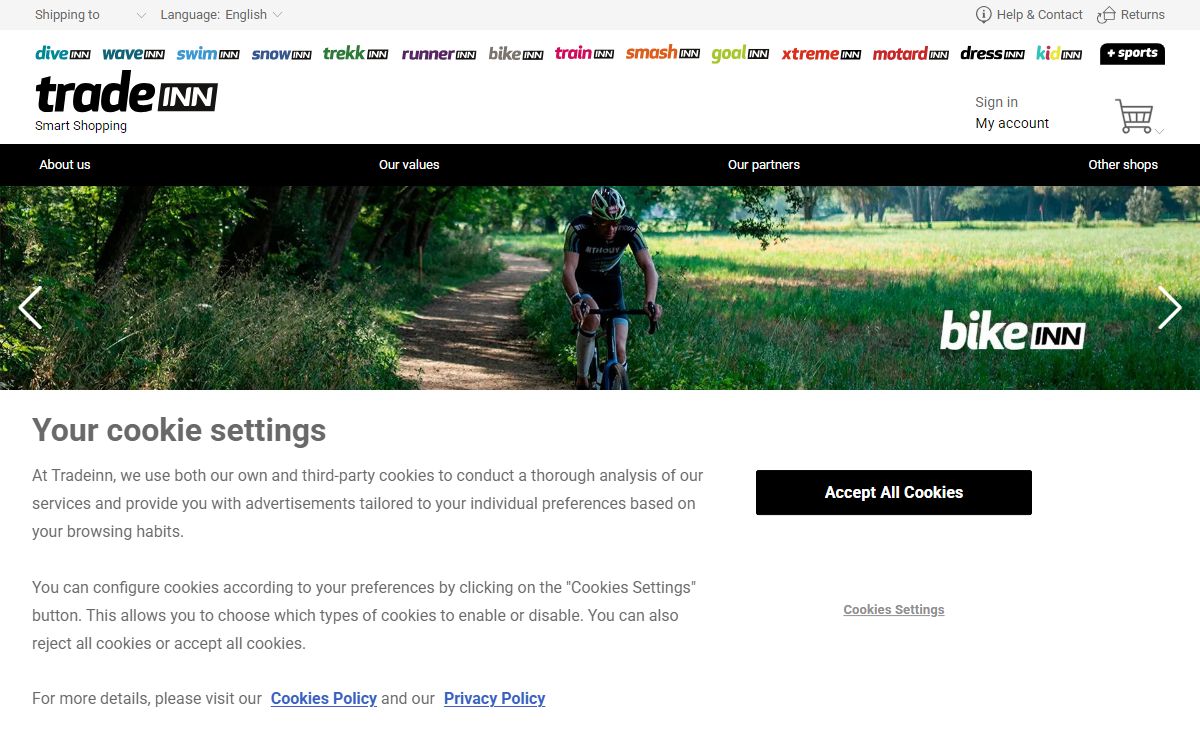 Tradeinn | Online store: sports, fashion, technology and DIY