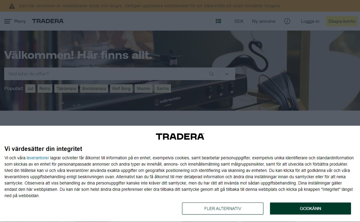 Tradera | Köp & sälj begagnat & second hand