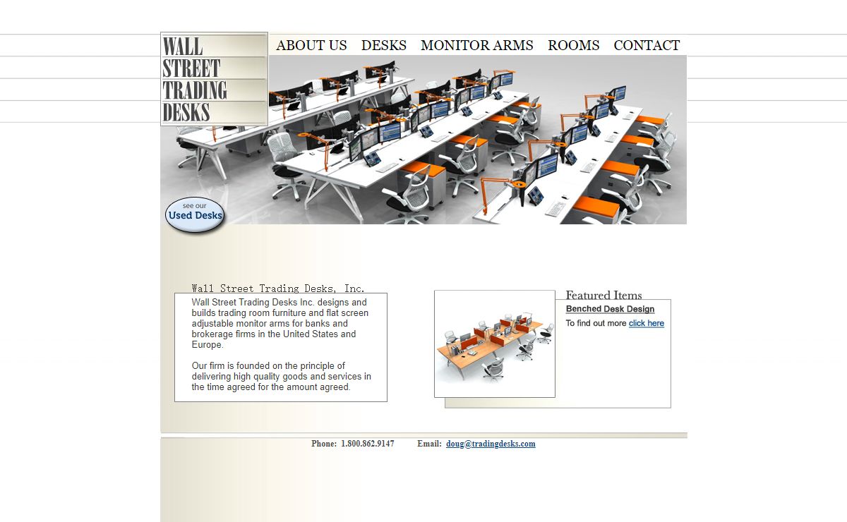 Wall Street Trading Desks