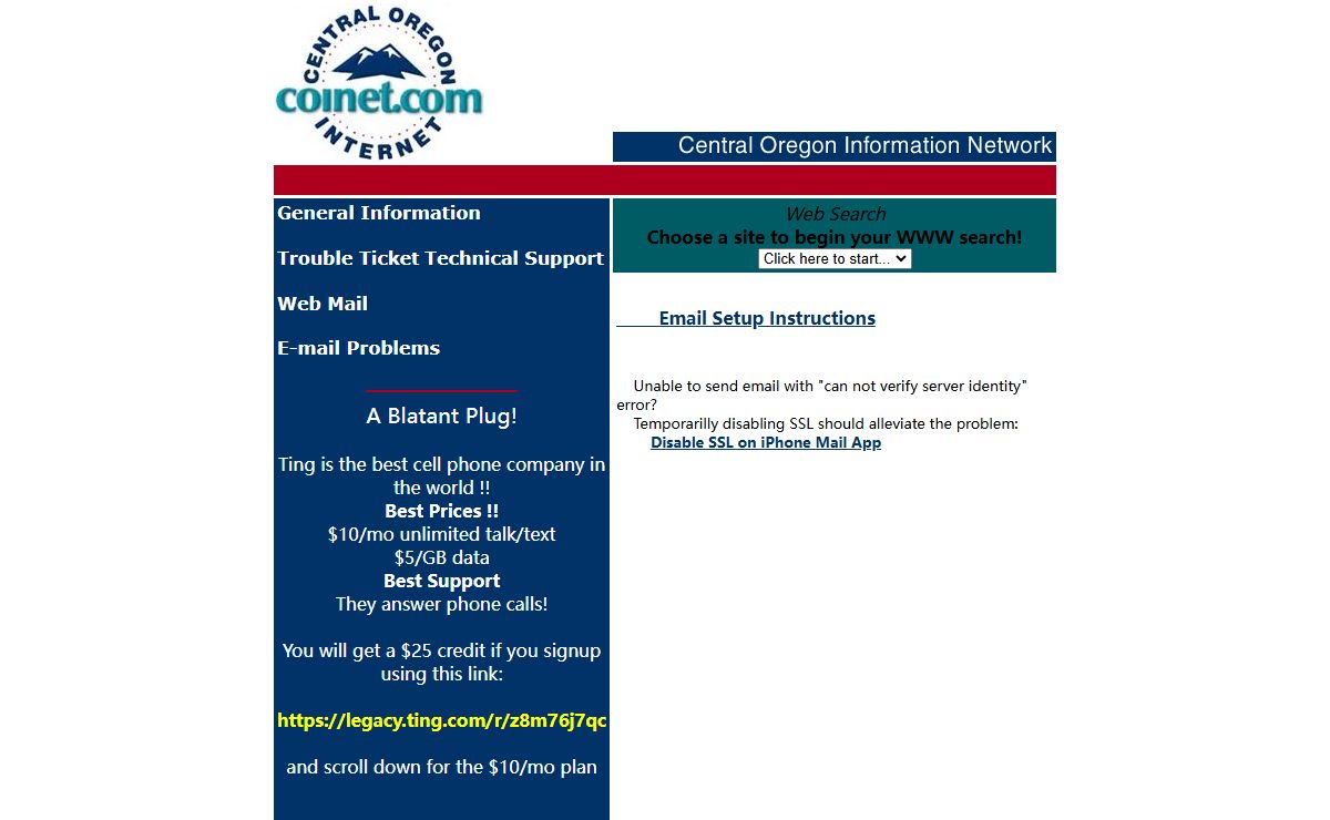 Central Oregon Information Network