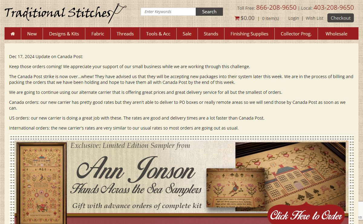Traditional Stitches