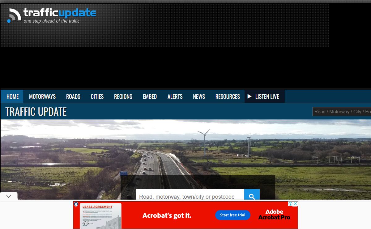 UK-Wide Traffic News - Live Updates from www.traffic-update.co.uk