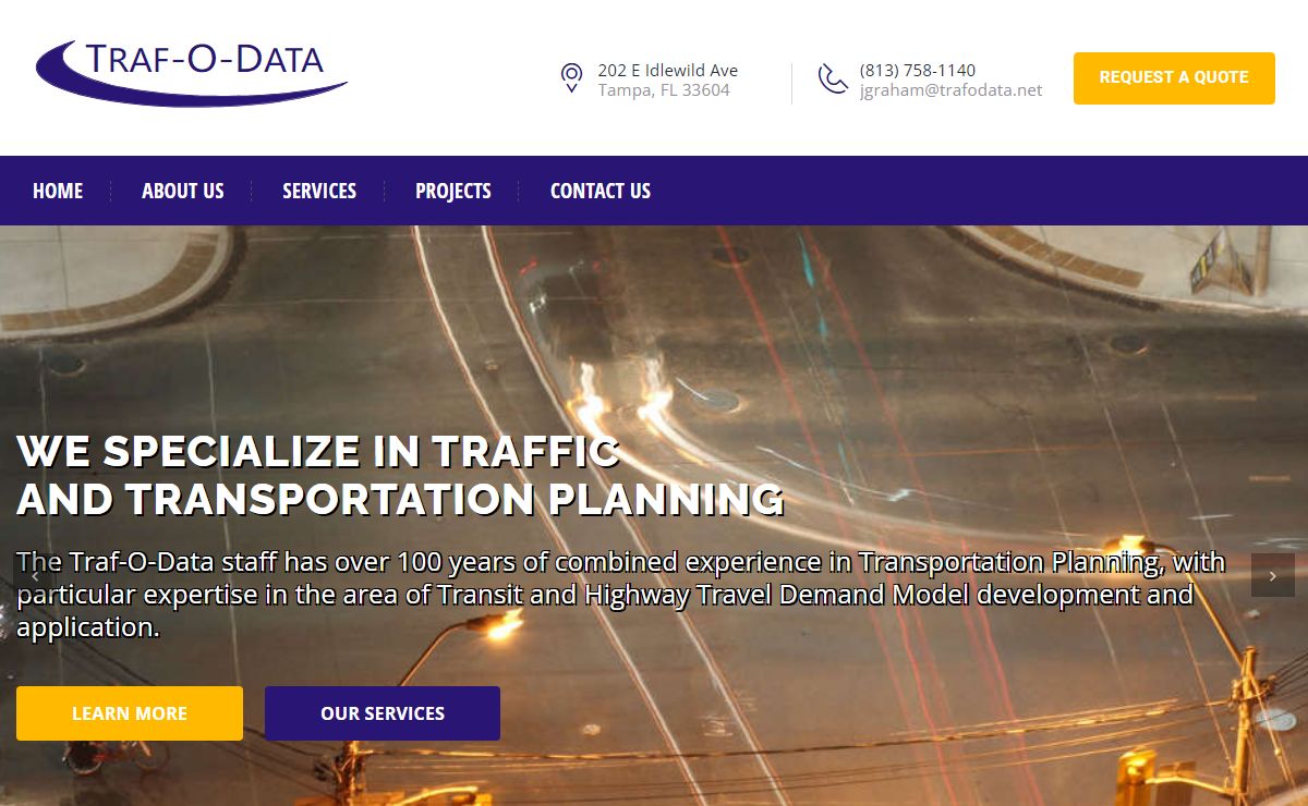 Traf-O-Data | Transportation Planning Specialists